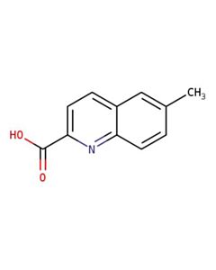 Astatech 6-METHYLQUINOLINE-2-CARBOXYLIC ACID; 0.25G; Purity 95%; MDL-MFCD11656554